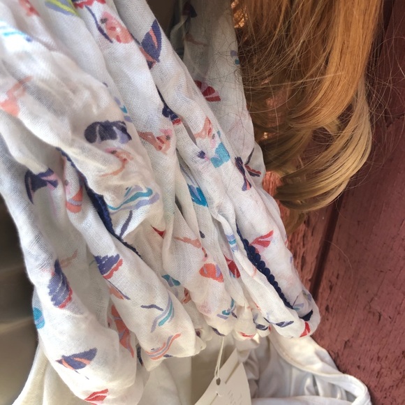 ANN Taylor Loft Summer infinity scarf - Picture 6 of 9